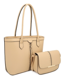Fashion Handbag Set ZS-30642 TAN